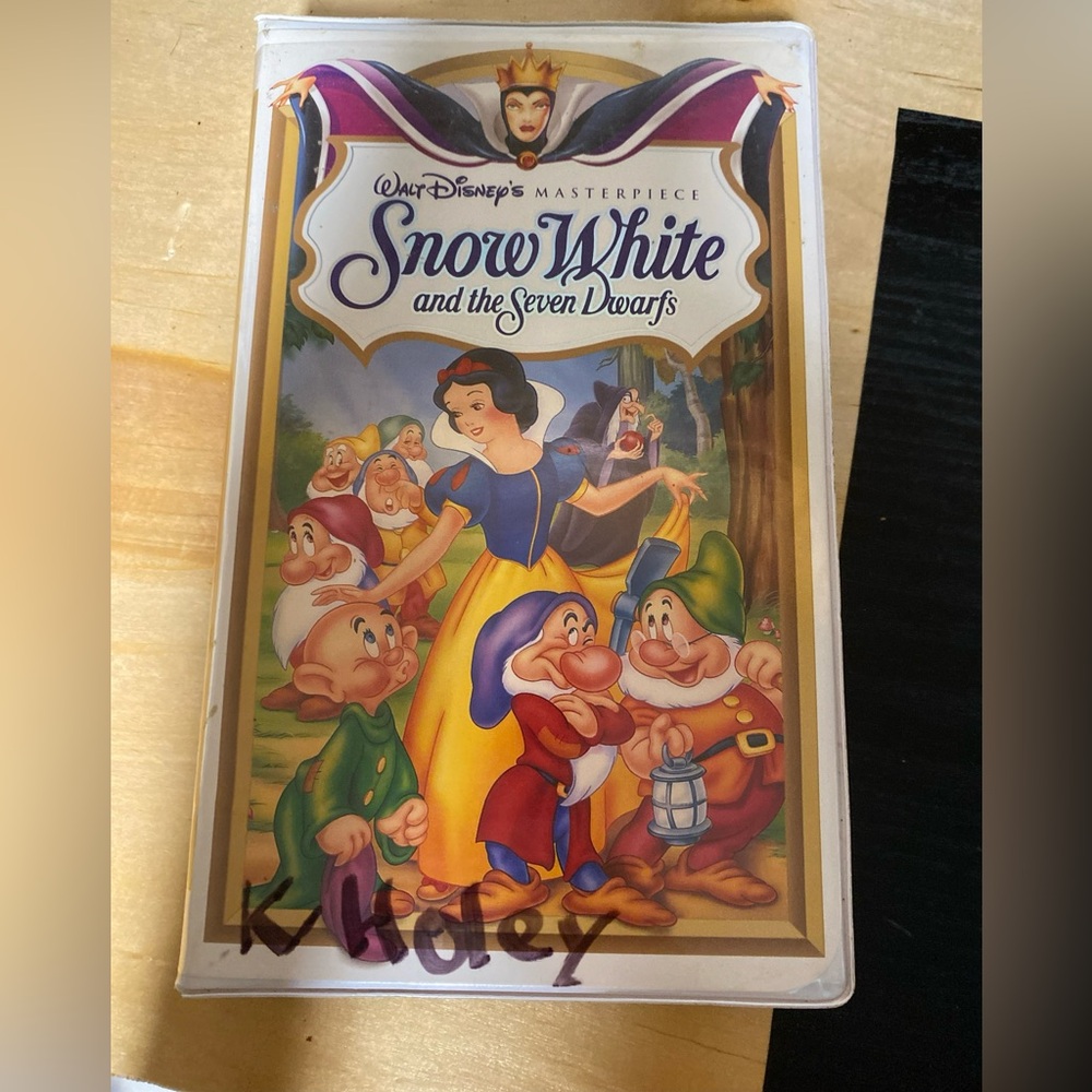 Snow White and the Seven Dwarfs 1995 RARE VINTAGE VHS TAPE